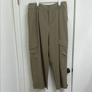 And Now This Olive Cargo Trousers Size 2X NWT